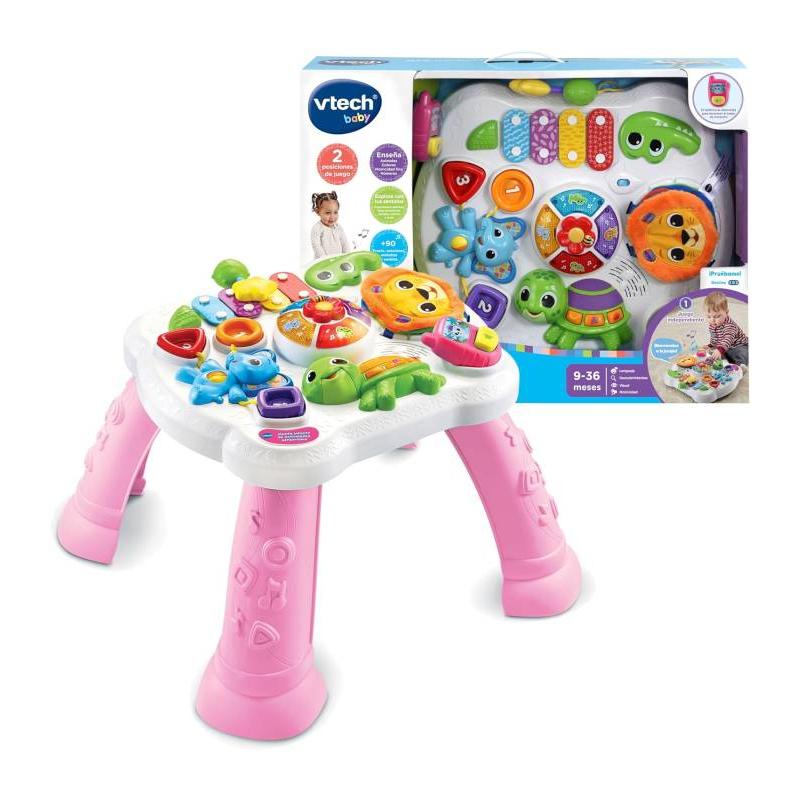 MESITA INFANTIL ACTIVIDADES SENSORIALES ROSA - VTECH