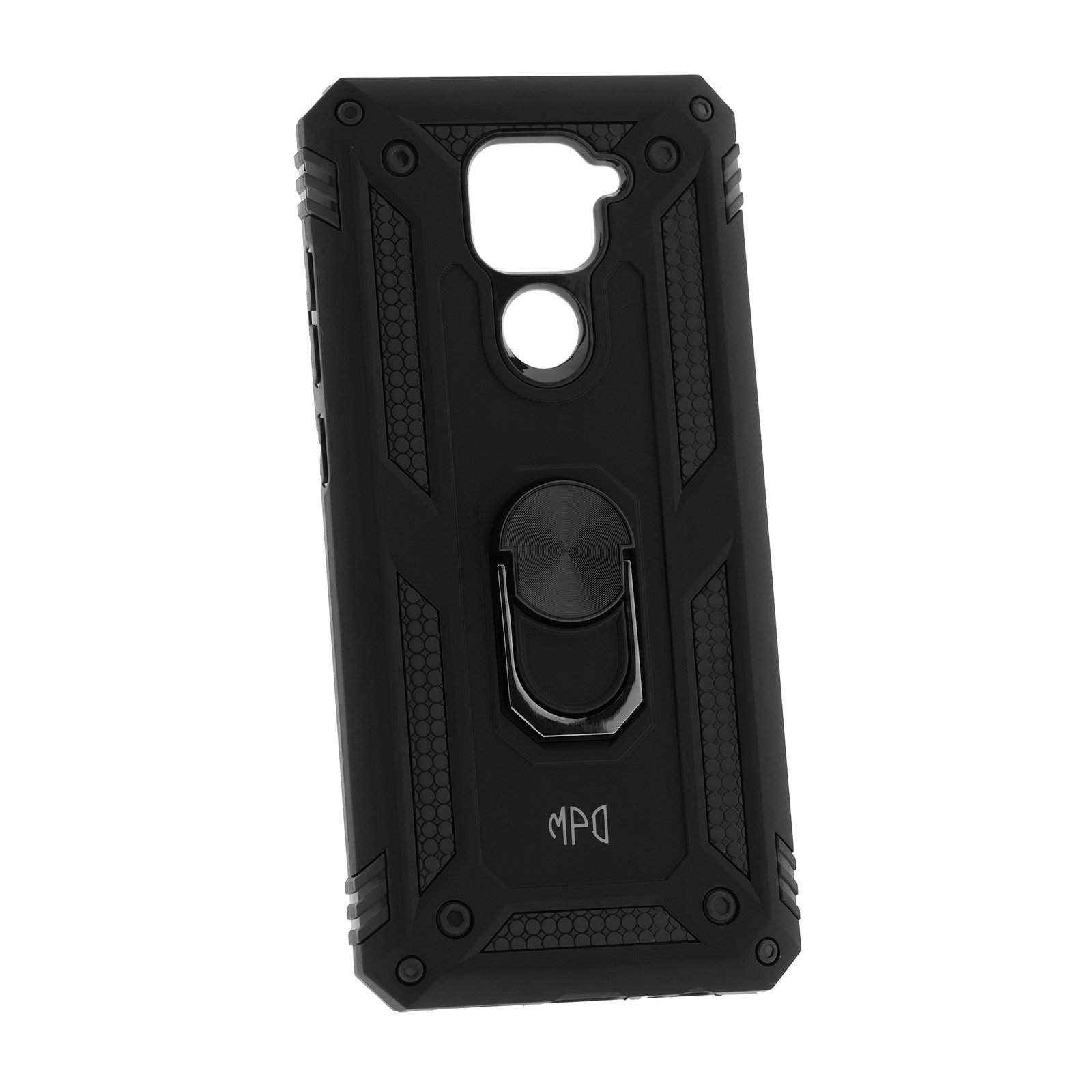 Max Power Digital Funda para Xiaomi Redmi Note 9 Carcasa Magnética Antigolpes con Anillo Giratorio [Grado Militar]