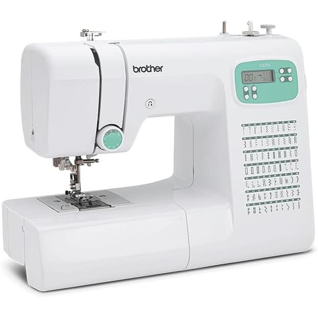 Máquina Electrónica Brother CS70 Quilting pqtchwork jeans