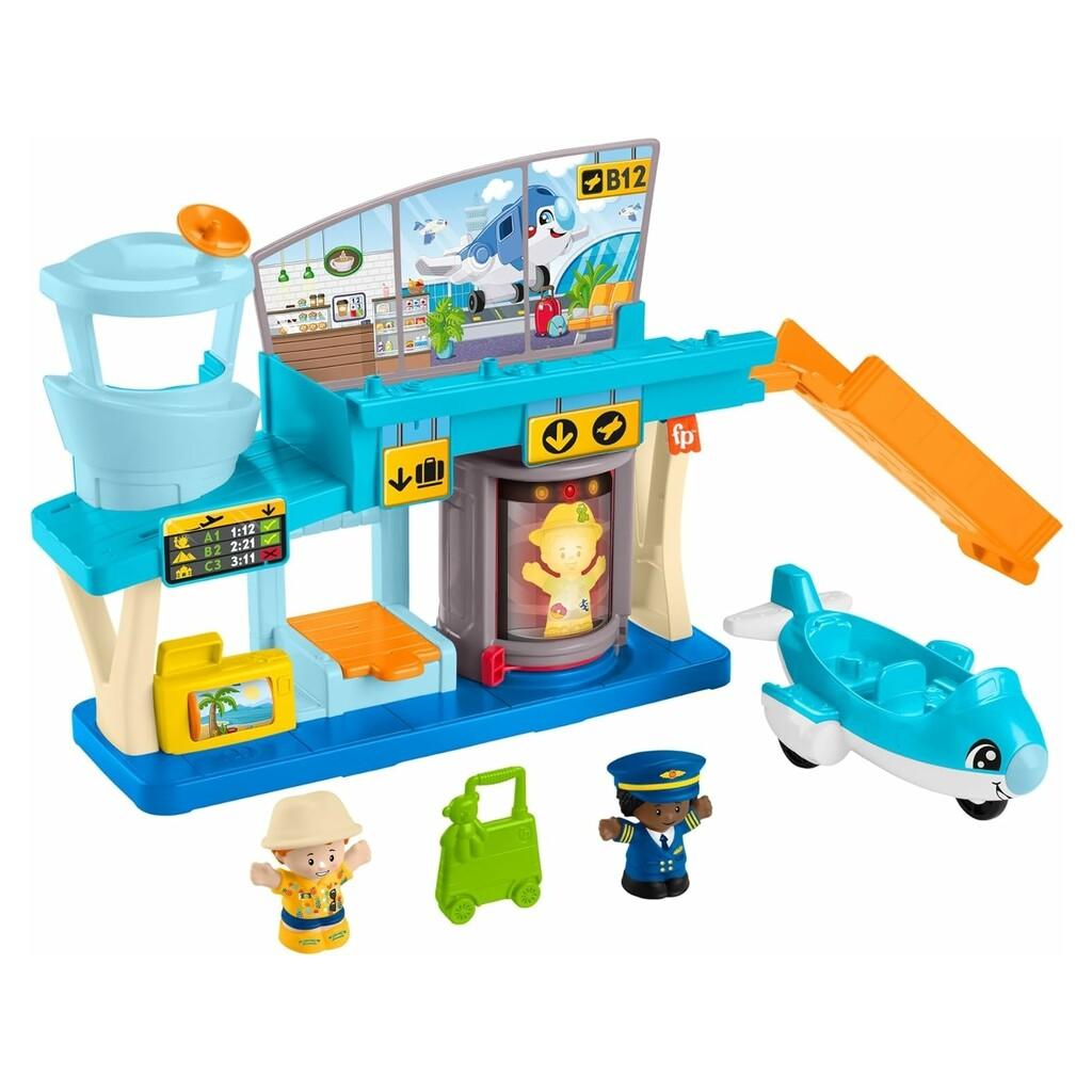 Fisher Price Little People Aeropuerto Aventuras Sin Fin Mattel HTJ26