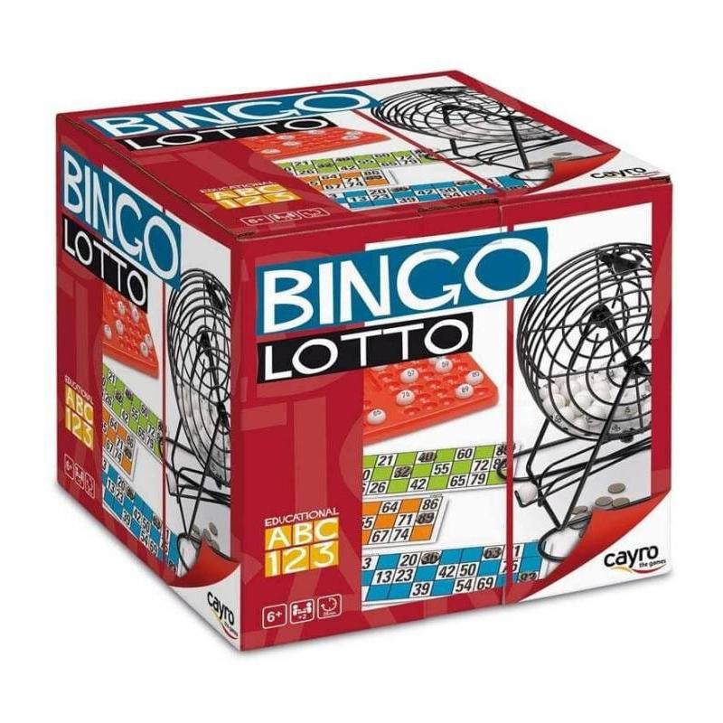 Cayro Bingo Lotto - Juego de Mesa Divertido para Toda la Familia