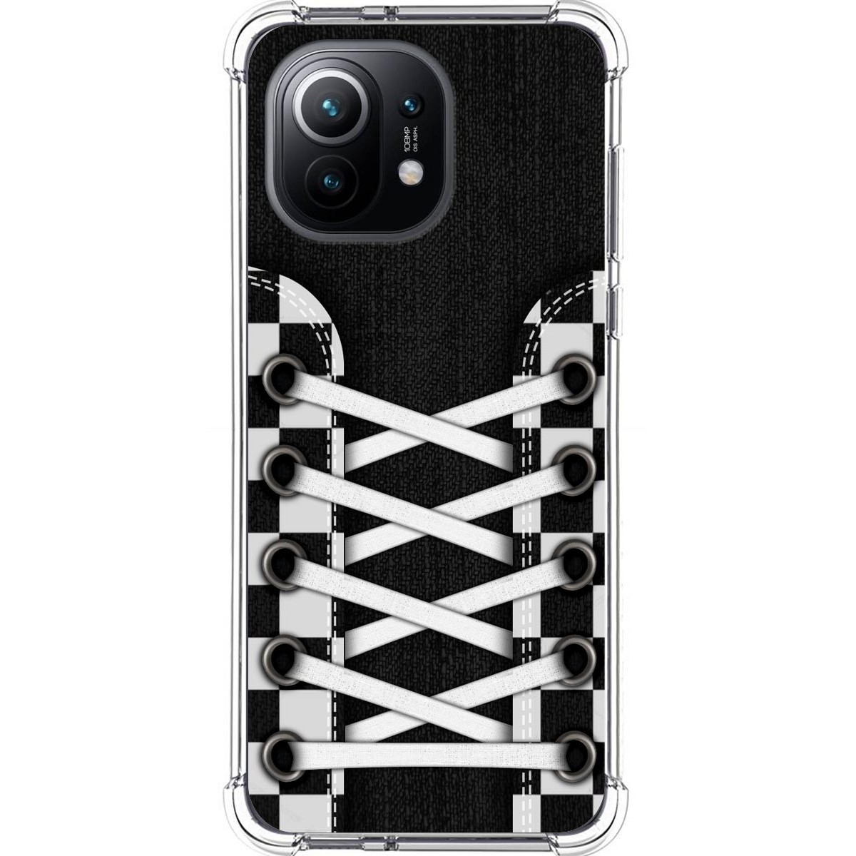 Tumundosmartphone Funda Silicona Antigolpes para Xiaomi Mi 11 5G diseño Zapatillas 03 Dibujos