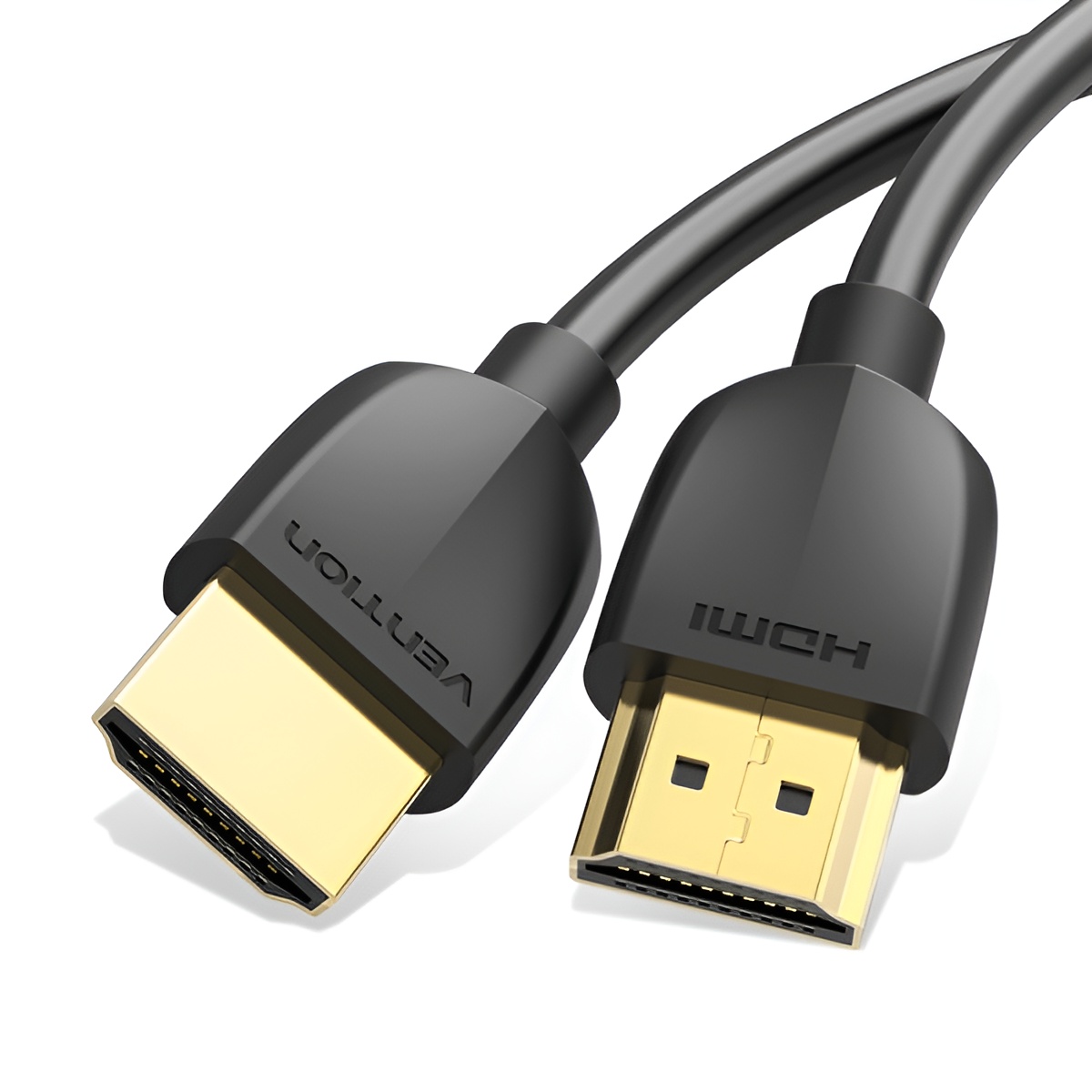 Vention cable hdmi macho a hdmi macho 2.0 4k portatil - 0.5m - color negro