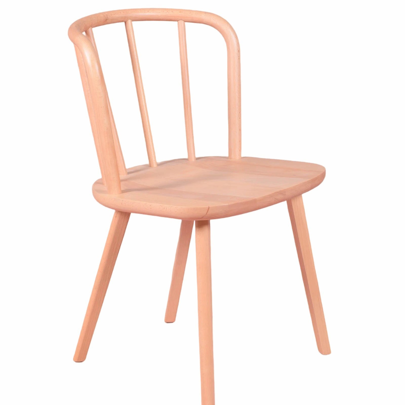 Nest Dream - Silla de comedor rústica en madera de haya natural - Organic