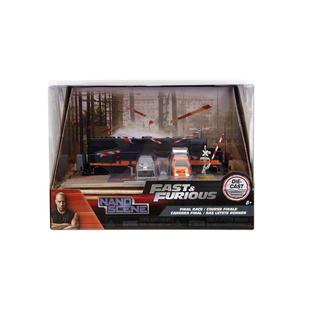 Fast & Furious Nano Escenario diorama tren (Smoby 253203094)