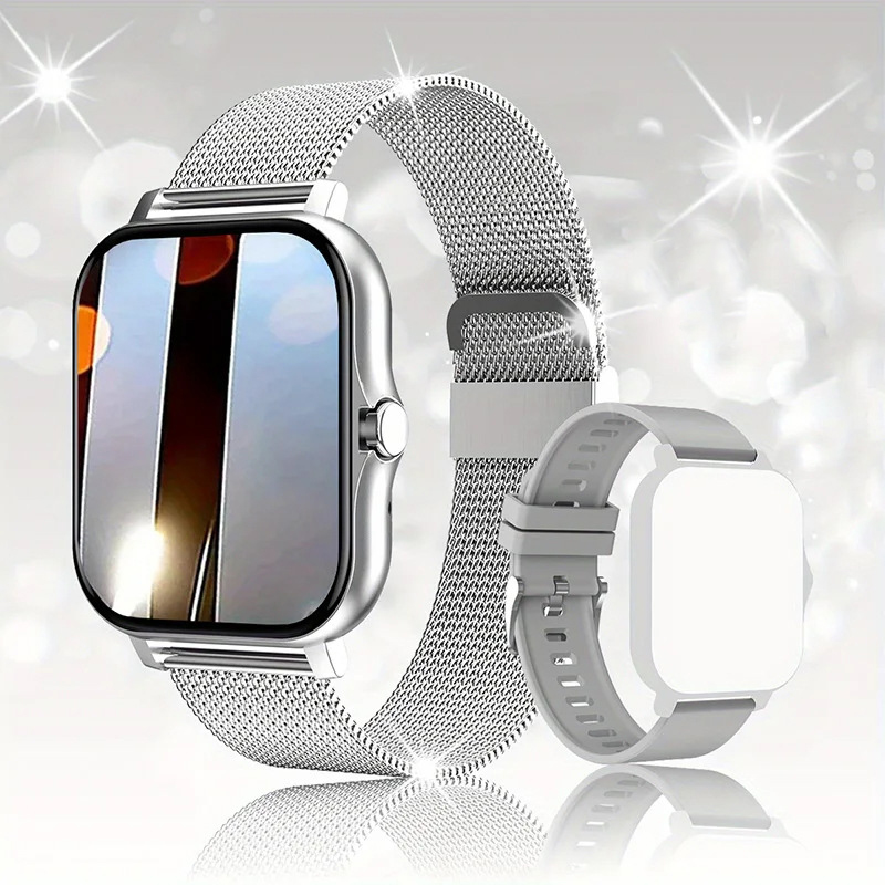Reloj Inteligente para Mujer con Función de Ritmo Cardíaco y Presión Arterial Resistente al Agua IP68 para Android e iOS Regalo Perfecto