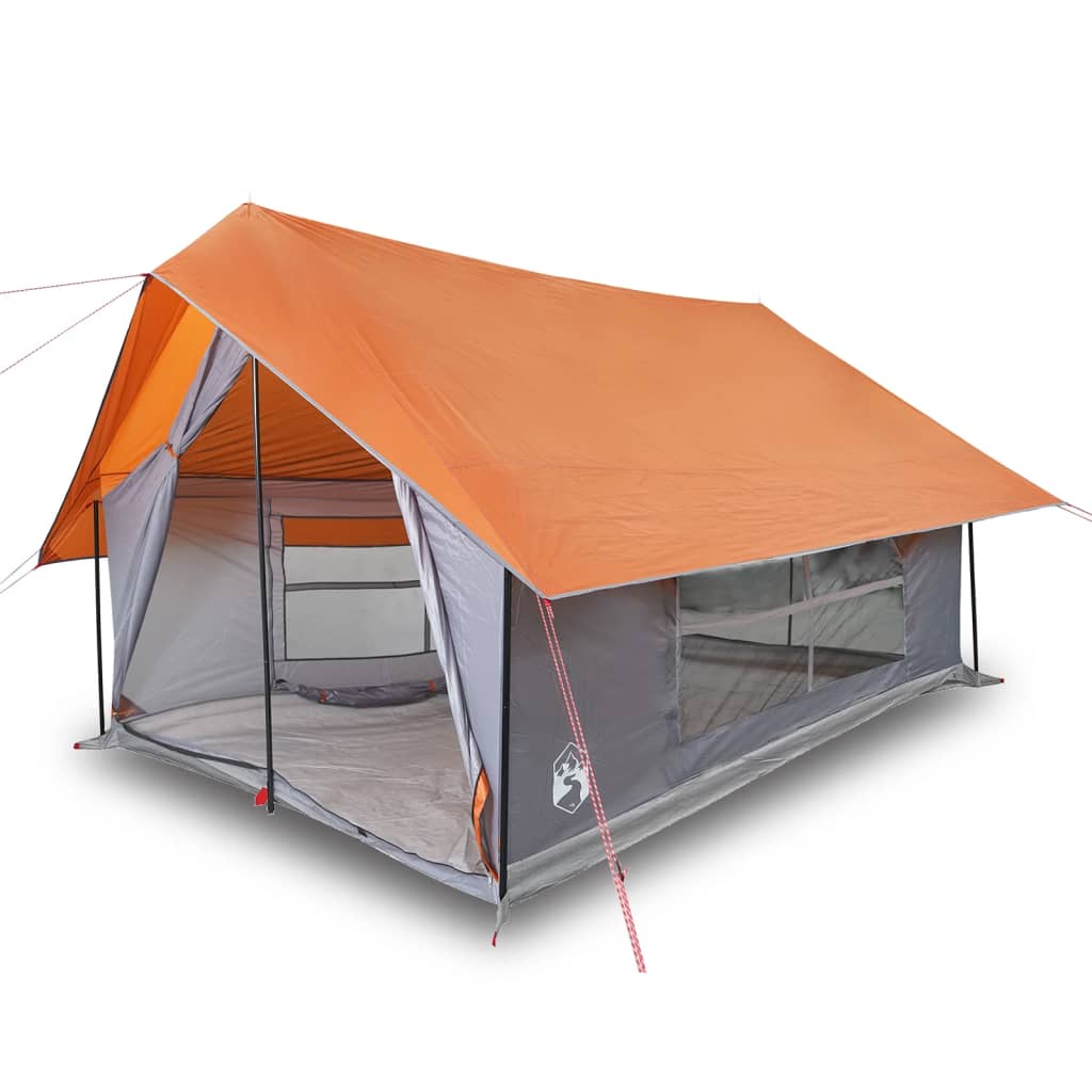 vidaXL Tienda de campaña para 5 personas impermeable tienda de campaña Color Azul,  Gris y naranja,  Verde y mas