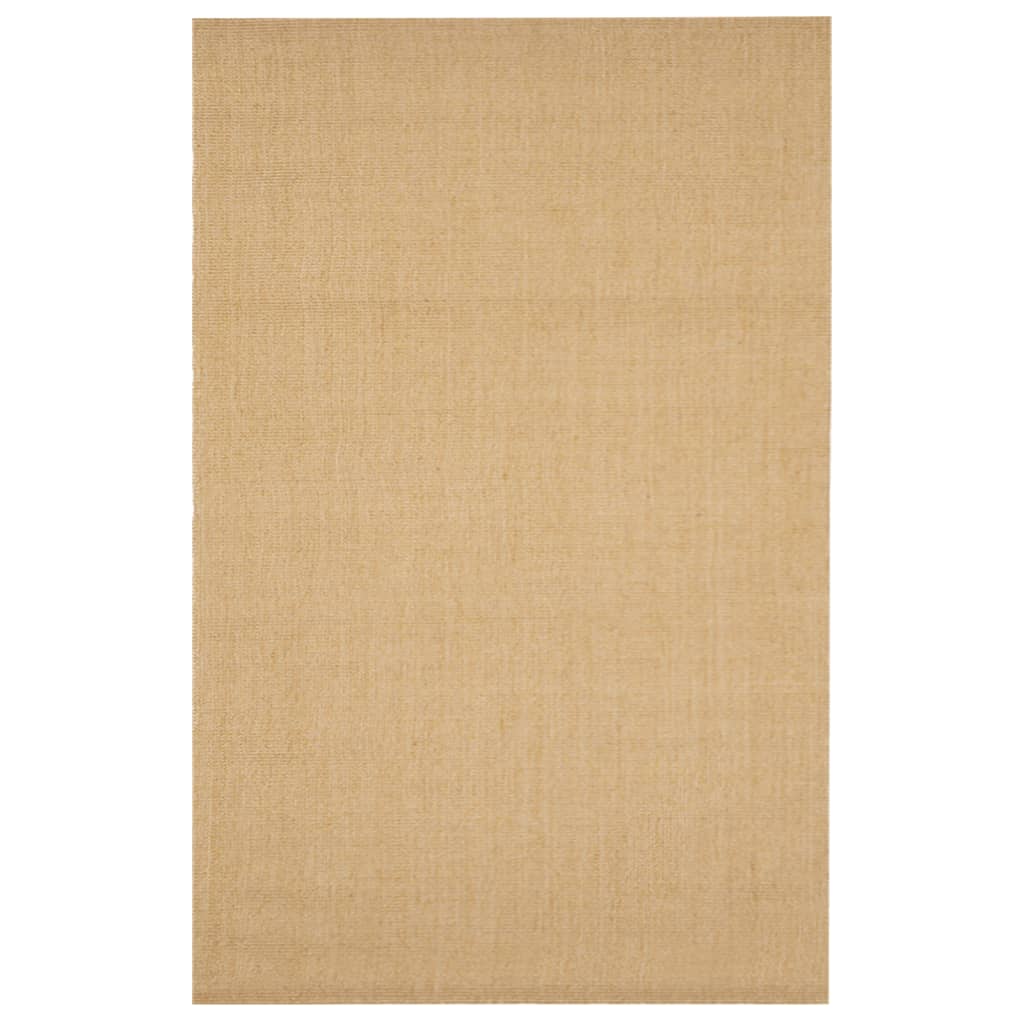vidaXL Alfombra de sisal natural 66x100 cm Alfombras de área  Alfombra de Piso para Sala de Estar Dormitorio Habitación Salón