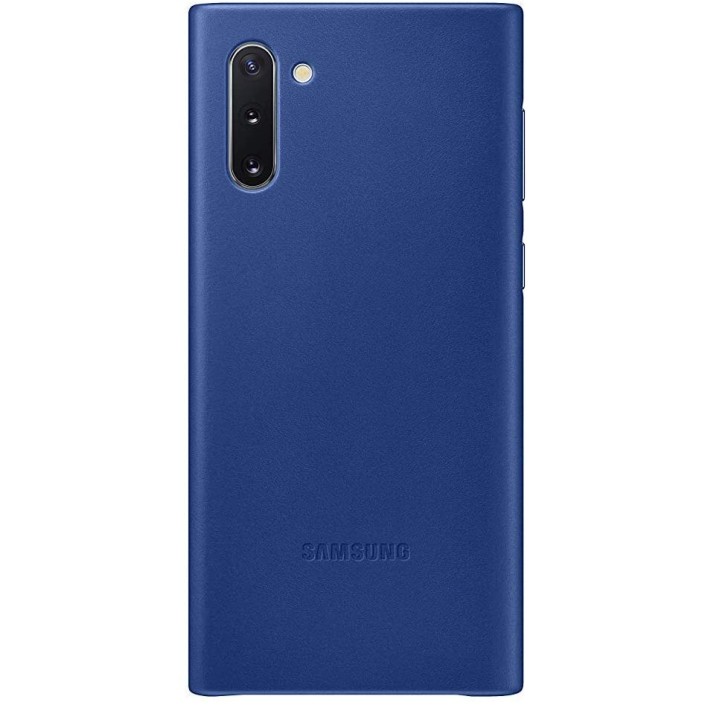 Funda Samsung Galaxy Note 10 Piel Azul EF-VN970LLEGWW