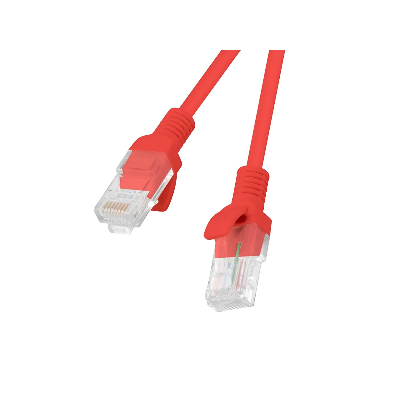 Lanberg Latiguillo Cat.6 UTP Rojo 1.5m - Cable de Ordenador Profesional