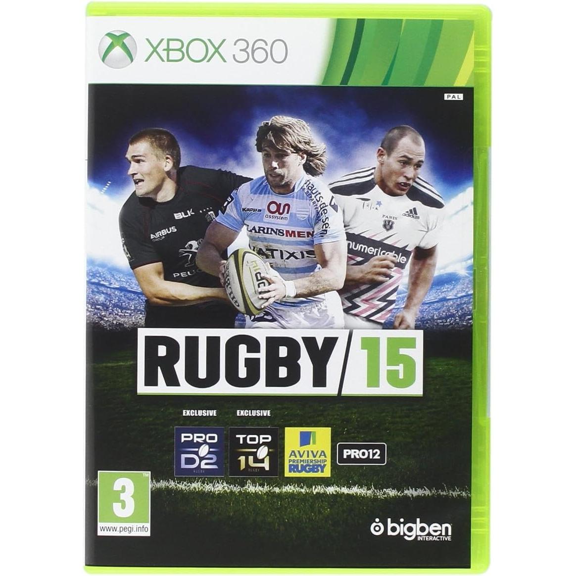 Rugby 15 Juego para Consola Microsoft XBOX 360 [PAL ESPAÑA]