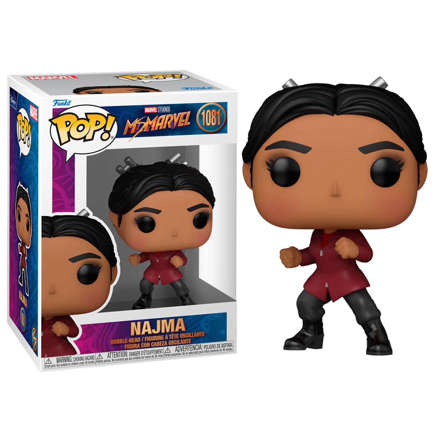 Figura Pop Marvel Ms. Marvel Najma
