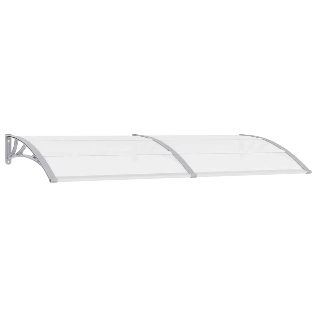 vidaxl marquesina para puerta pc 240x75 cm
