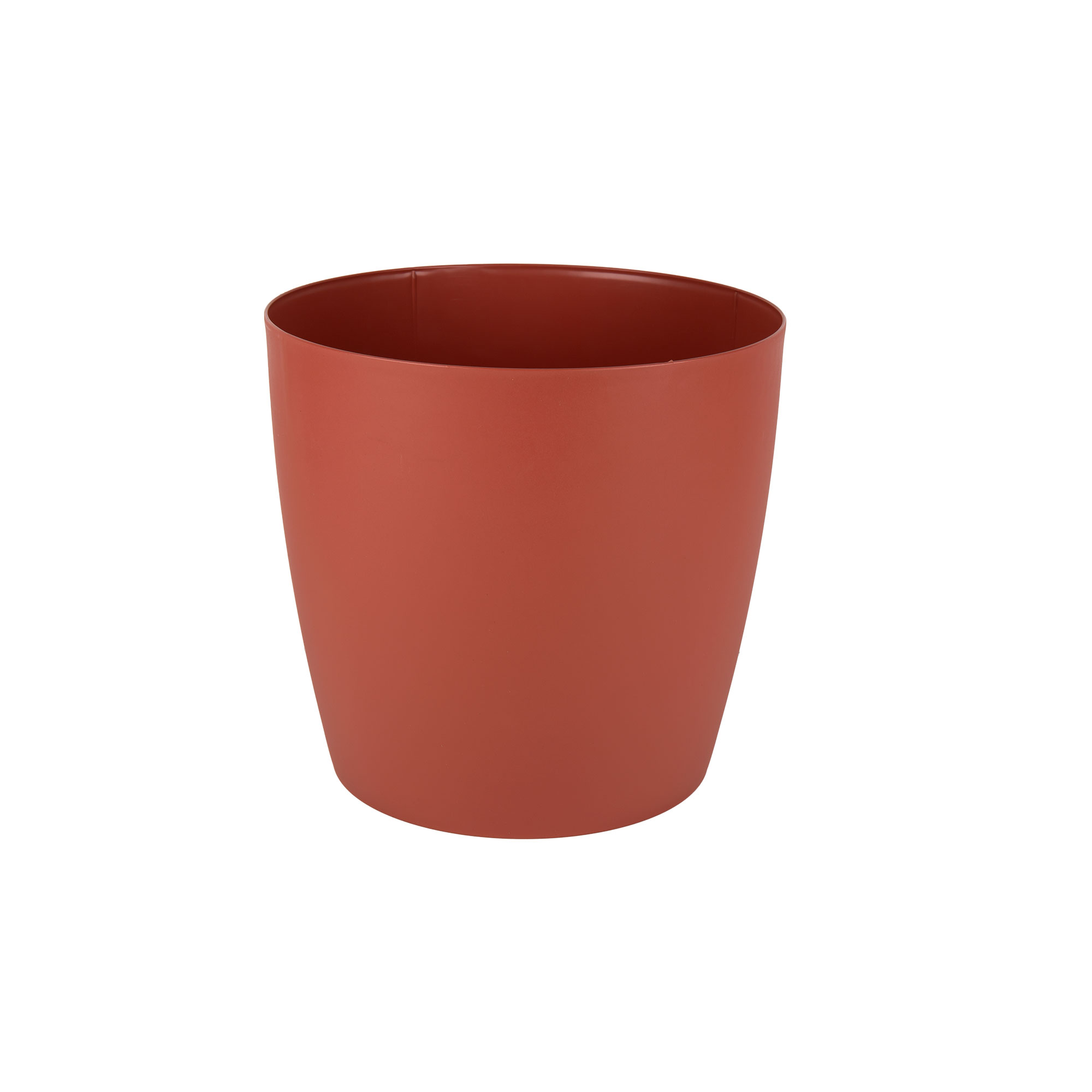 Cofan Pack de 12 Macetas o Venta unitaria de Polipropileno Redondas | Color: Arcilla  | Dale Vida a tus Plantas con Estilo