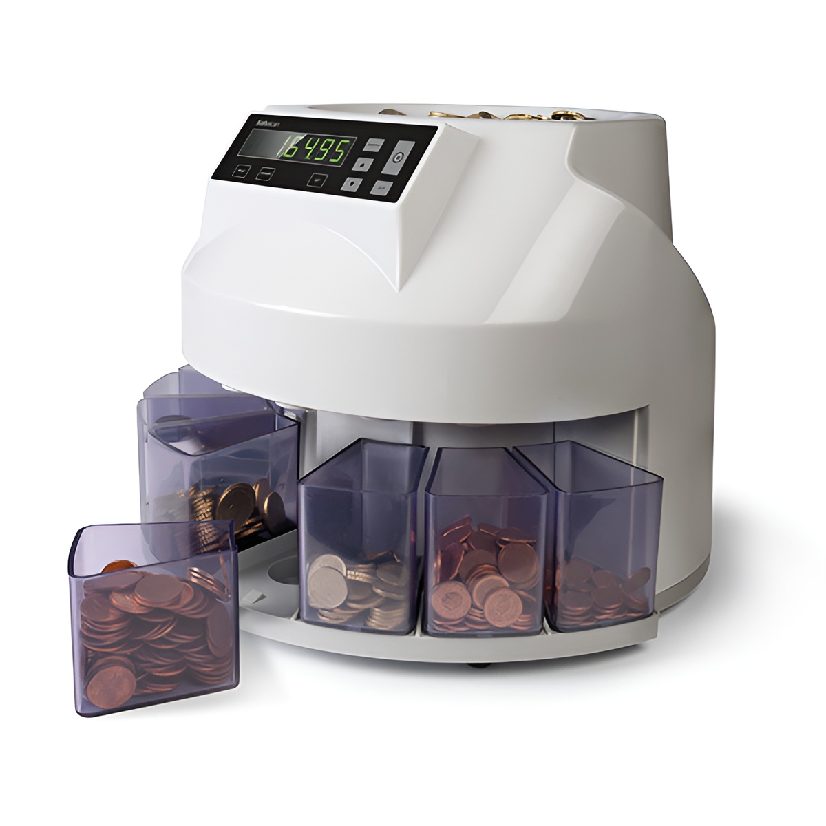 Safescan 1250 - Contadora y Clasificadora de Monedas con Batch Automático