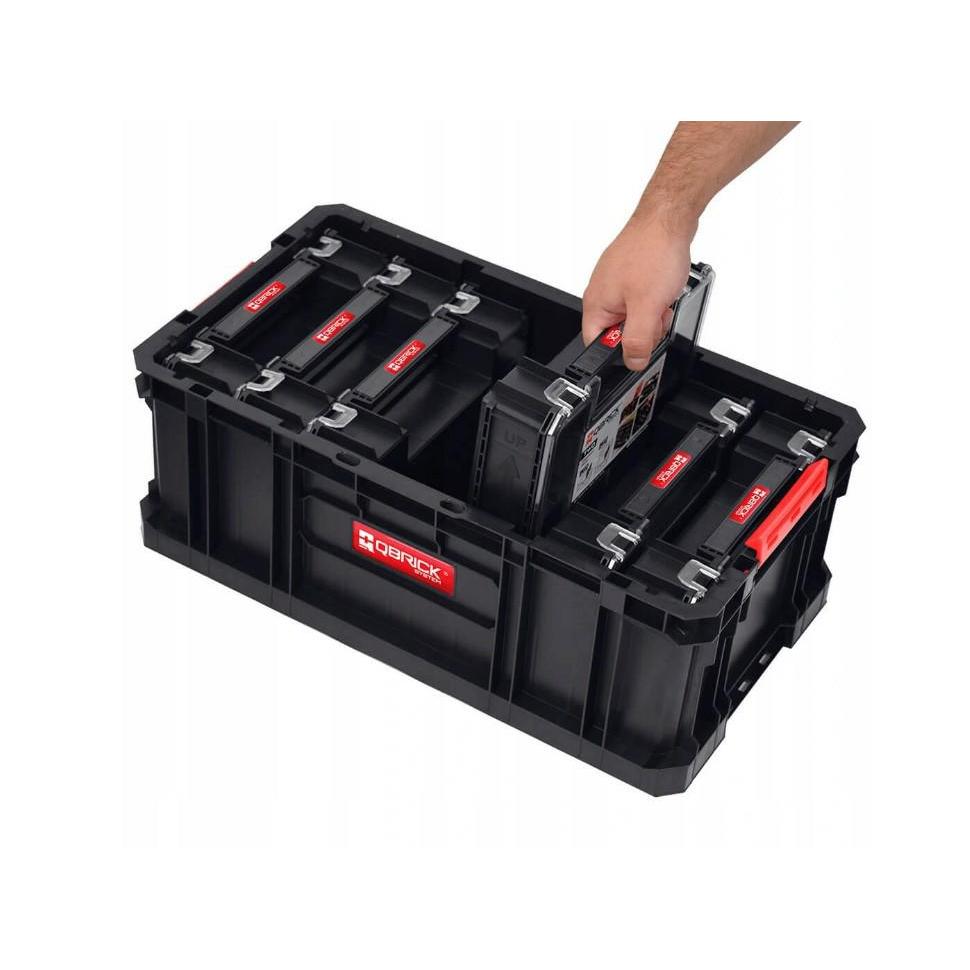 Qbrick System - Cajas de almacenamiento (6 unidades, 6 cajas de almacenamiento para piezas pequeñas)