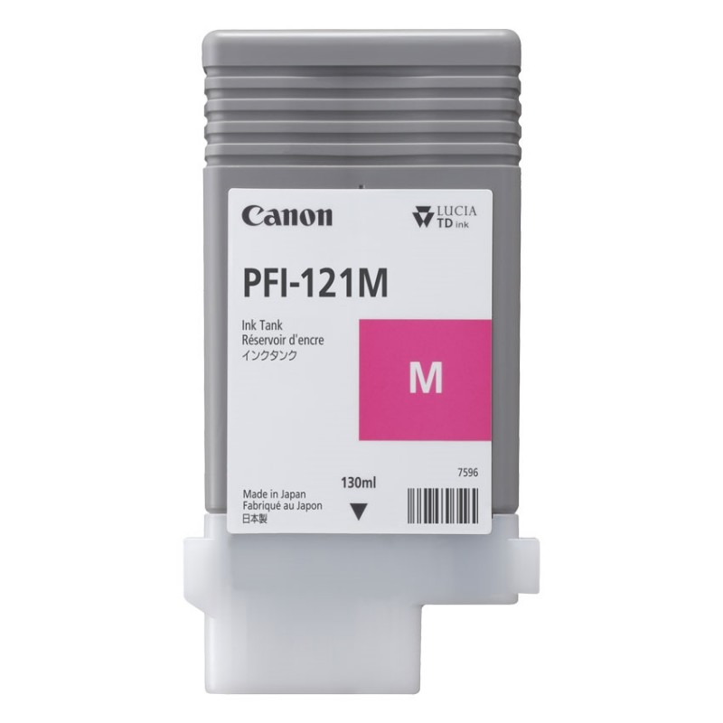 Canon - PFI-121M cartucho de tinta 1 pieza(s) Original Magenta 6267C001