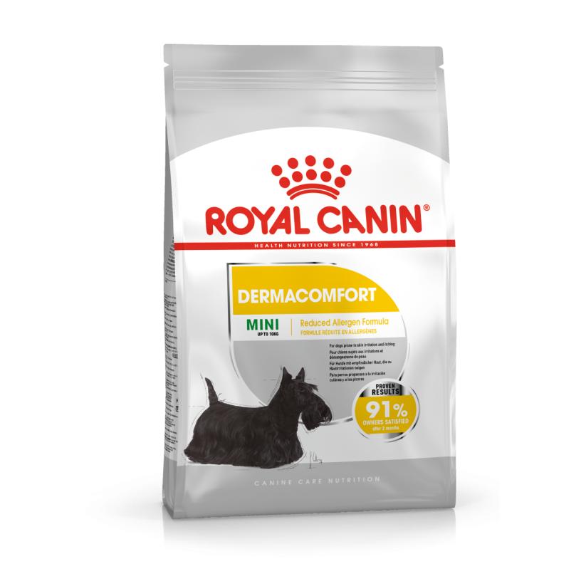 Royal Canin Mini Dermacomfort Pienso para Perro Adulto Pequeño con Piel Sensible 3Kg