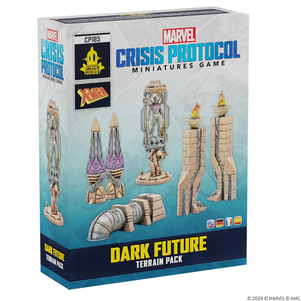 Asmodee - Juego de mesa MCP: Dark Future Terrain Pack