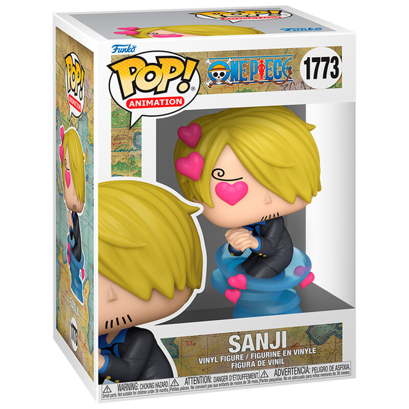 Funko Pop One Piece Sanji Con Corazones 1773 Figura Coleccionable Regalo