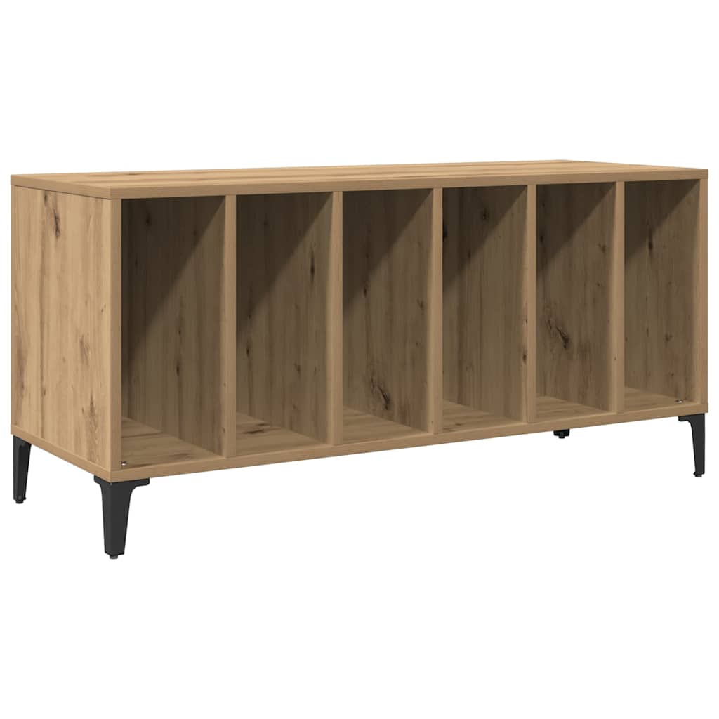vidaXL Mueble para discos madera contrachapada 100x38x48 cm Multicolor