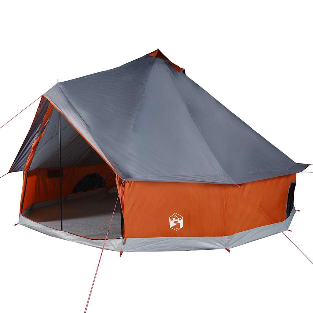 vidaXL Tienda de campaña familiar tipi 12 personas impermeable