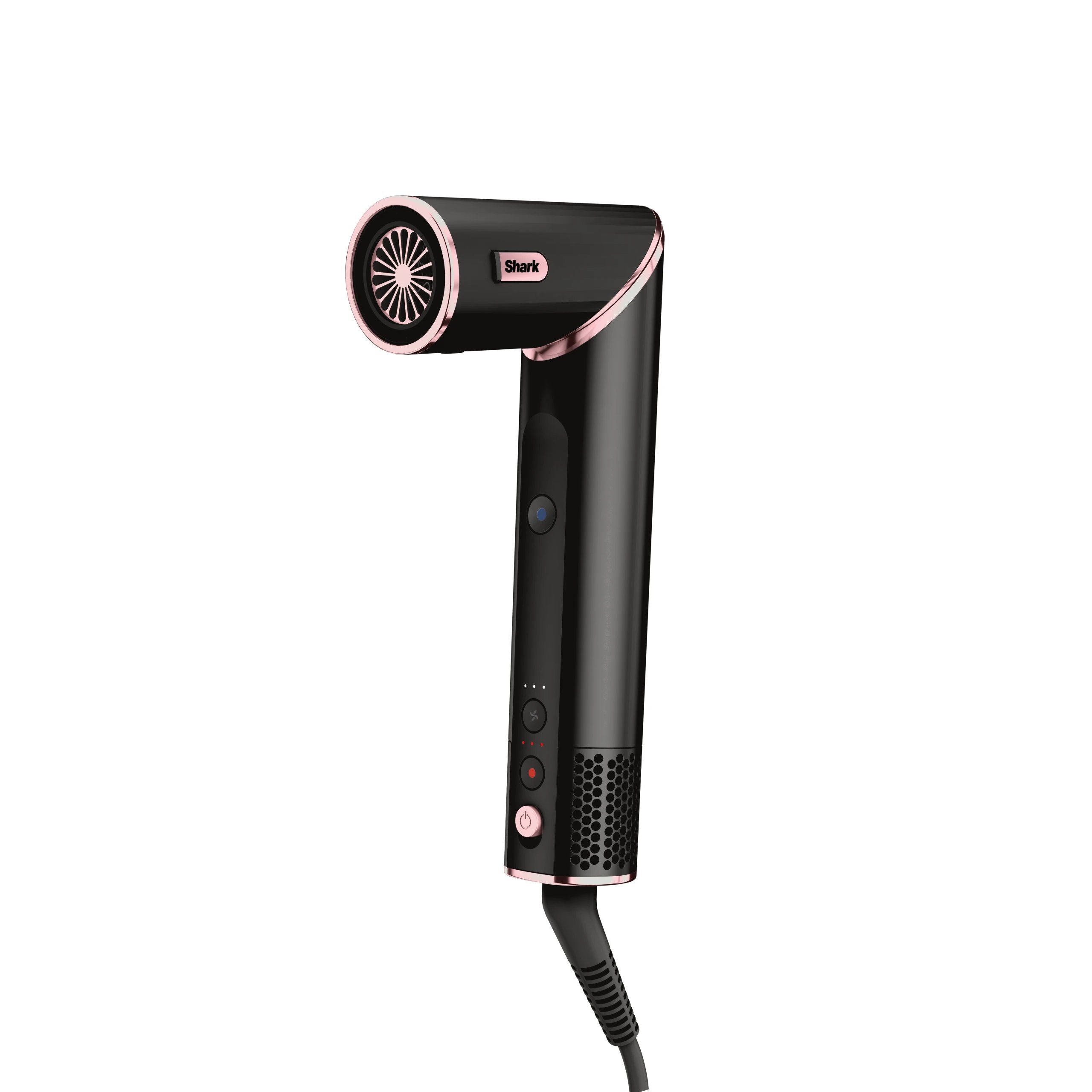 Secador de pelo 1400W Motor CC sin escobillas (BLDC) Ninja HD440EU  | 3 Velocidades, 4 Temperaturas, negro / oro rosa
