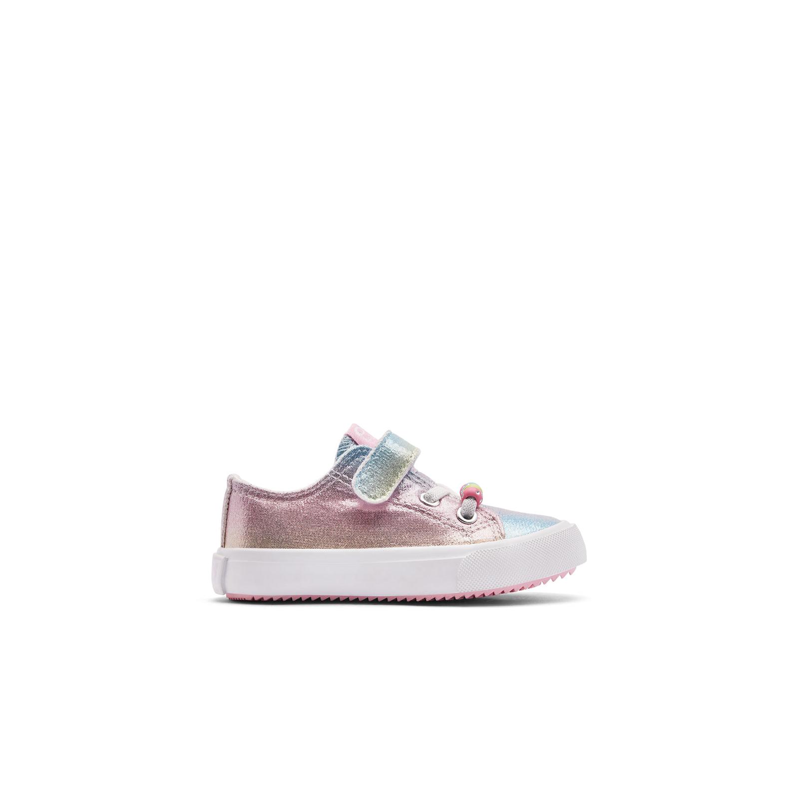 Conguitos - Zapatillas Bajas Niña Estampado Multicolor con Cuentas para Niña