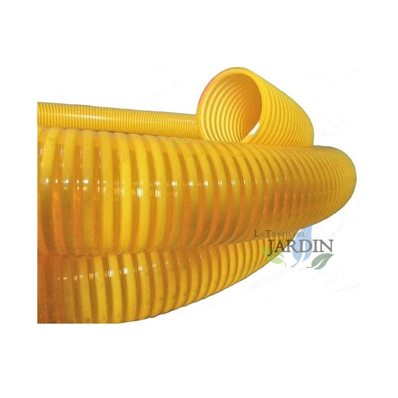 Suinga Manguera Técnica Aliflex 30mm Interior, 36mm Exterior, 100m | Aspiración e Impulsión de Líquidos Alimentarios