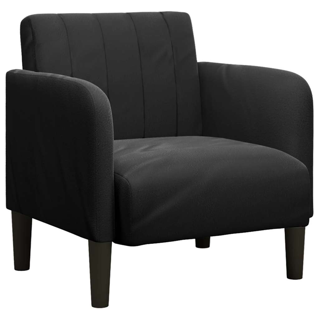 vidaXL Sillón con reposabrazos Terciopelo 54 cm