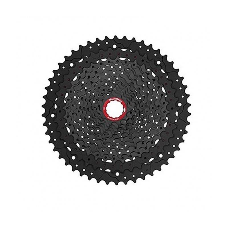 Sunrace - Cassette CSMX9X XD-Driver para bicicleta de montaña MTB 11 velocidades con relación 10-46, compatible con sistema SRAM XD, ideal para cambios precisos y duraderos en terrenos exigentes
