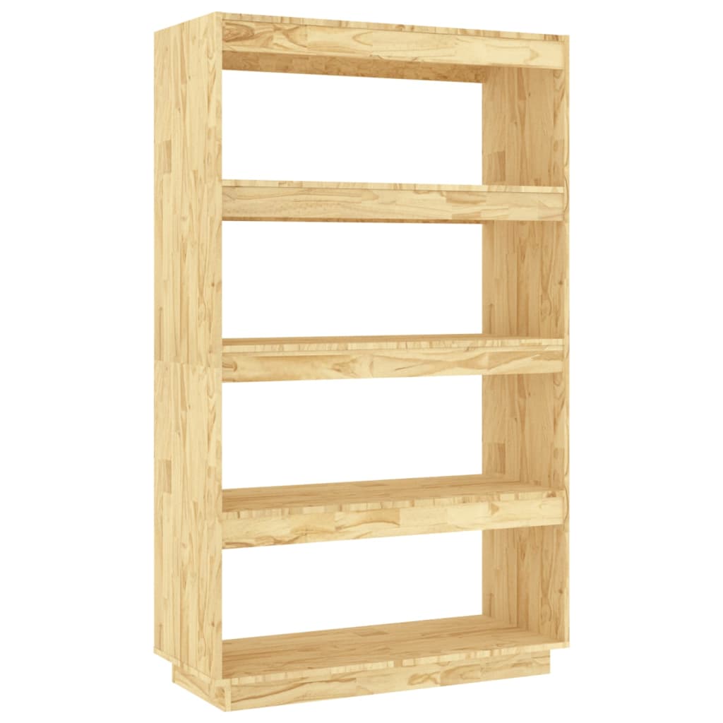 Vidaxl Estantería de Madera Maciza Pino 80x35x135 Cm Natural