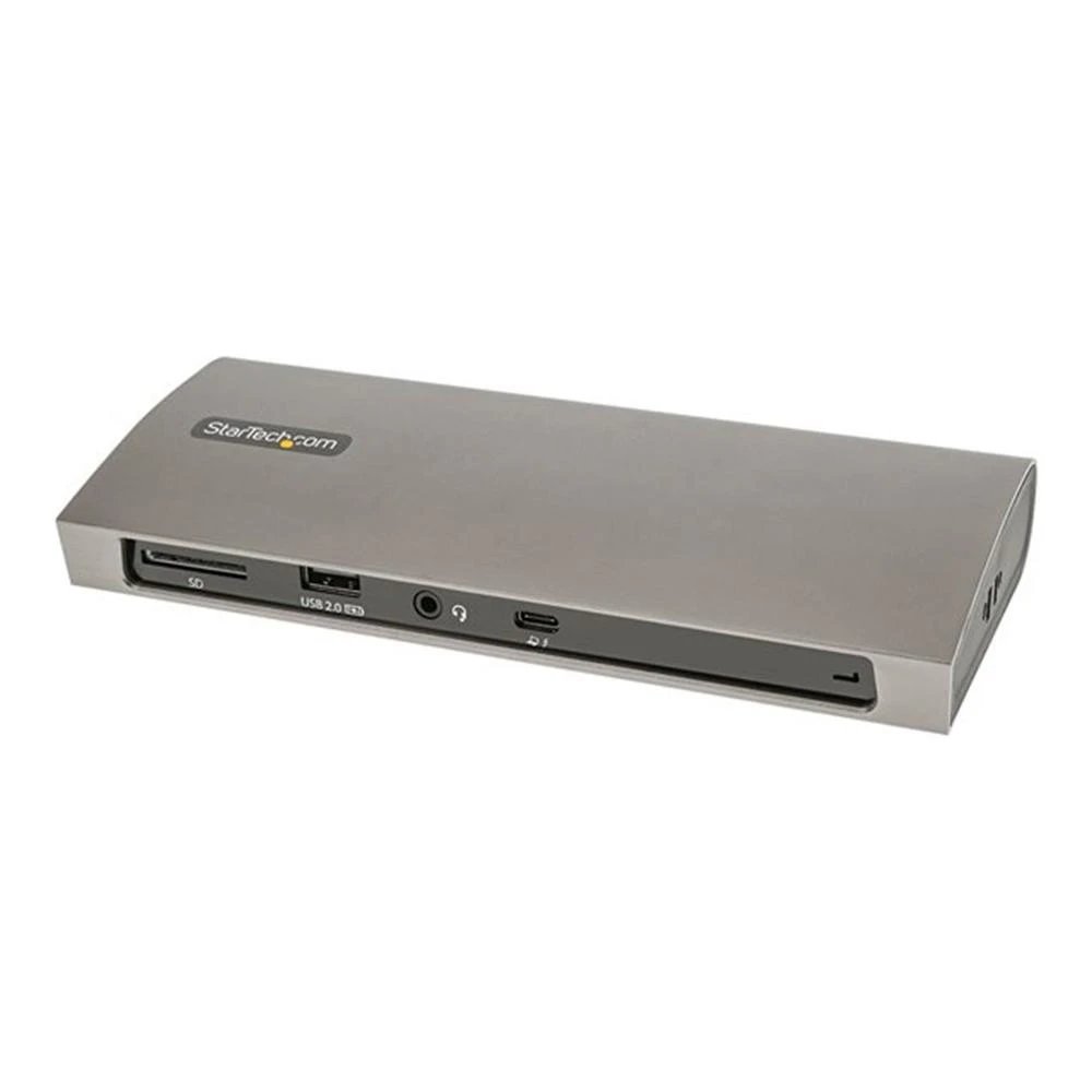 HUB Switch StarTech TB4CDOCKUE | 1 x USB 2.0, 3 x USB 3.2 Gen 2, 3 x Thunderbolt 4, Estación de conexión 11, Negro