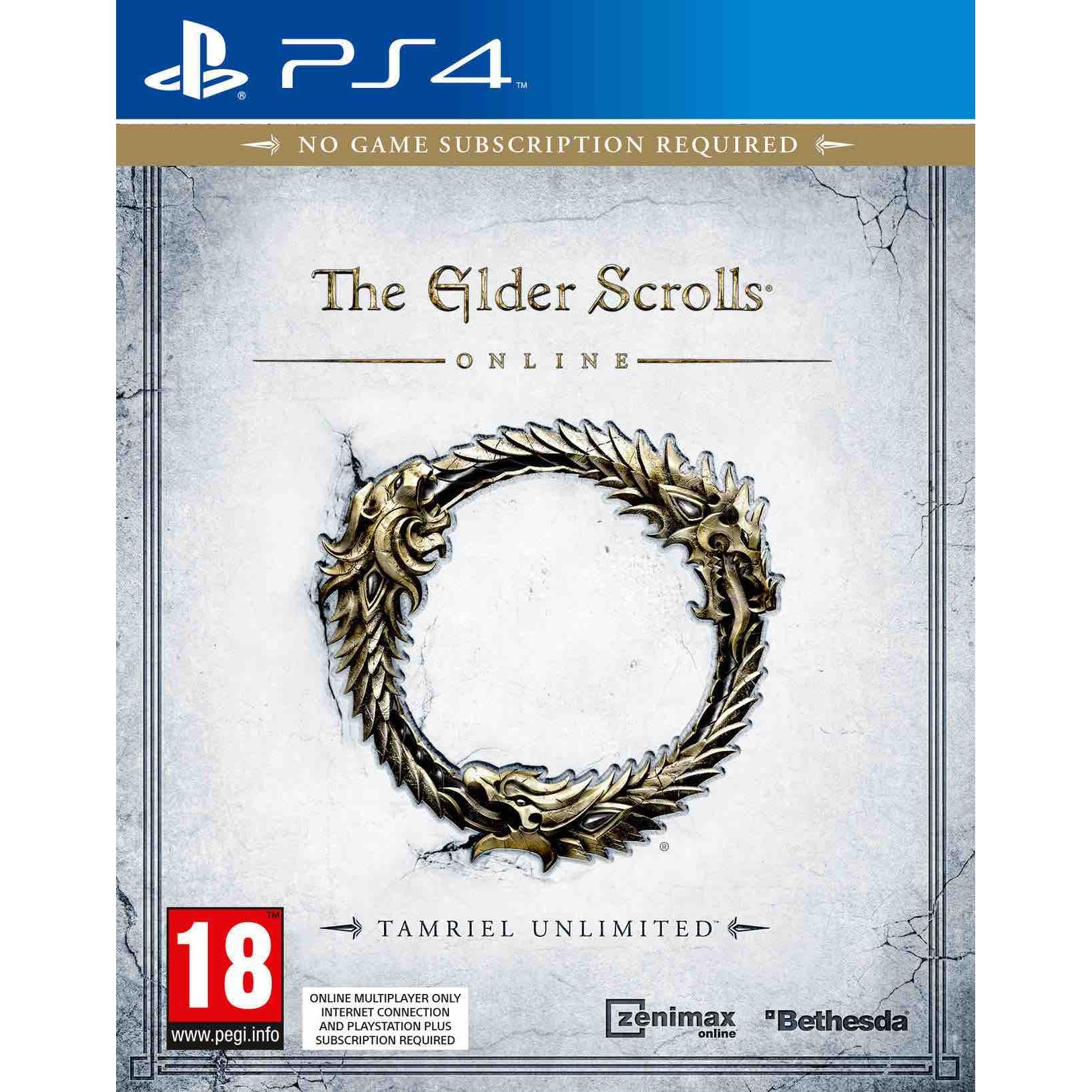 Playstation The Elder Scrolls Online Tamriel Unlimited - Ps4 - Novo Selado - Pal Espanha