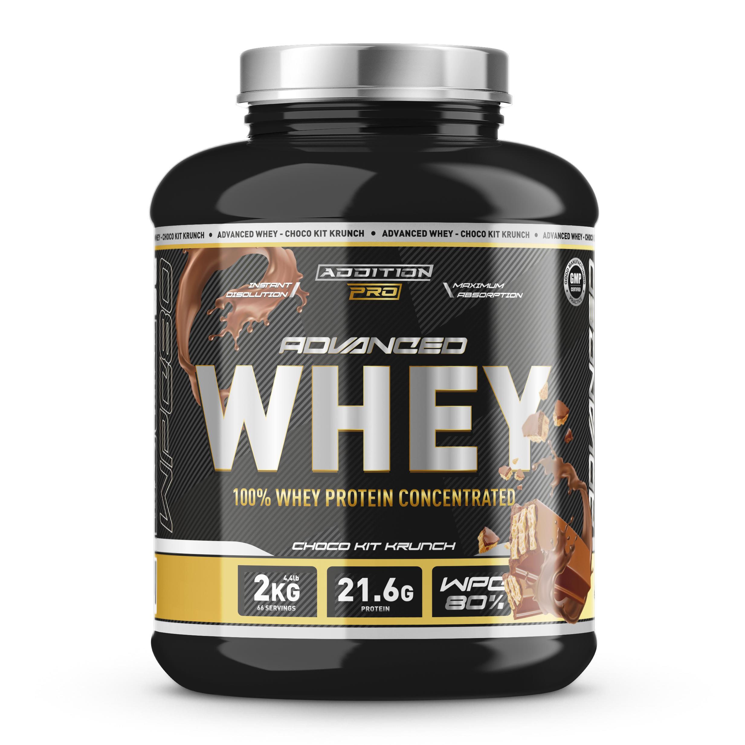 ADDITION PRO WHEY PROTEIN 2kg - ENTREGAS 24/48 HORAS