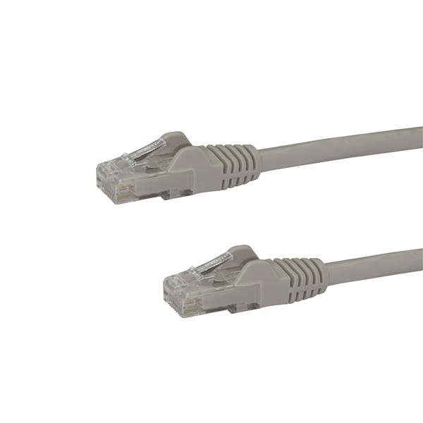 StarTech.com Cable de 3m Gris de Red Gigabit Cat6