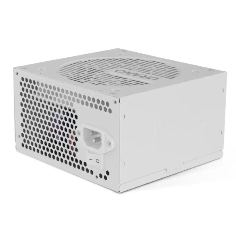 Fuente Alimentación Fuente de Alimentacion Nox 550W 80 Plus Bronze Urano PRO White Ventilador 120 mm Extras Cables Largos