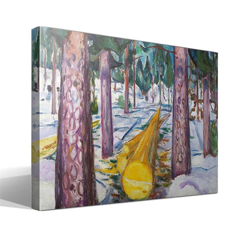 Cuadro Canvas Edvard Munch Amarillo - Alta Resolución