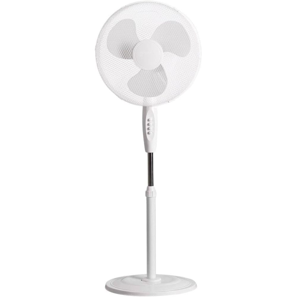 Ventilador de Pedestal 16" con Altura Regulable y 3 Velocidades COSHANO