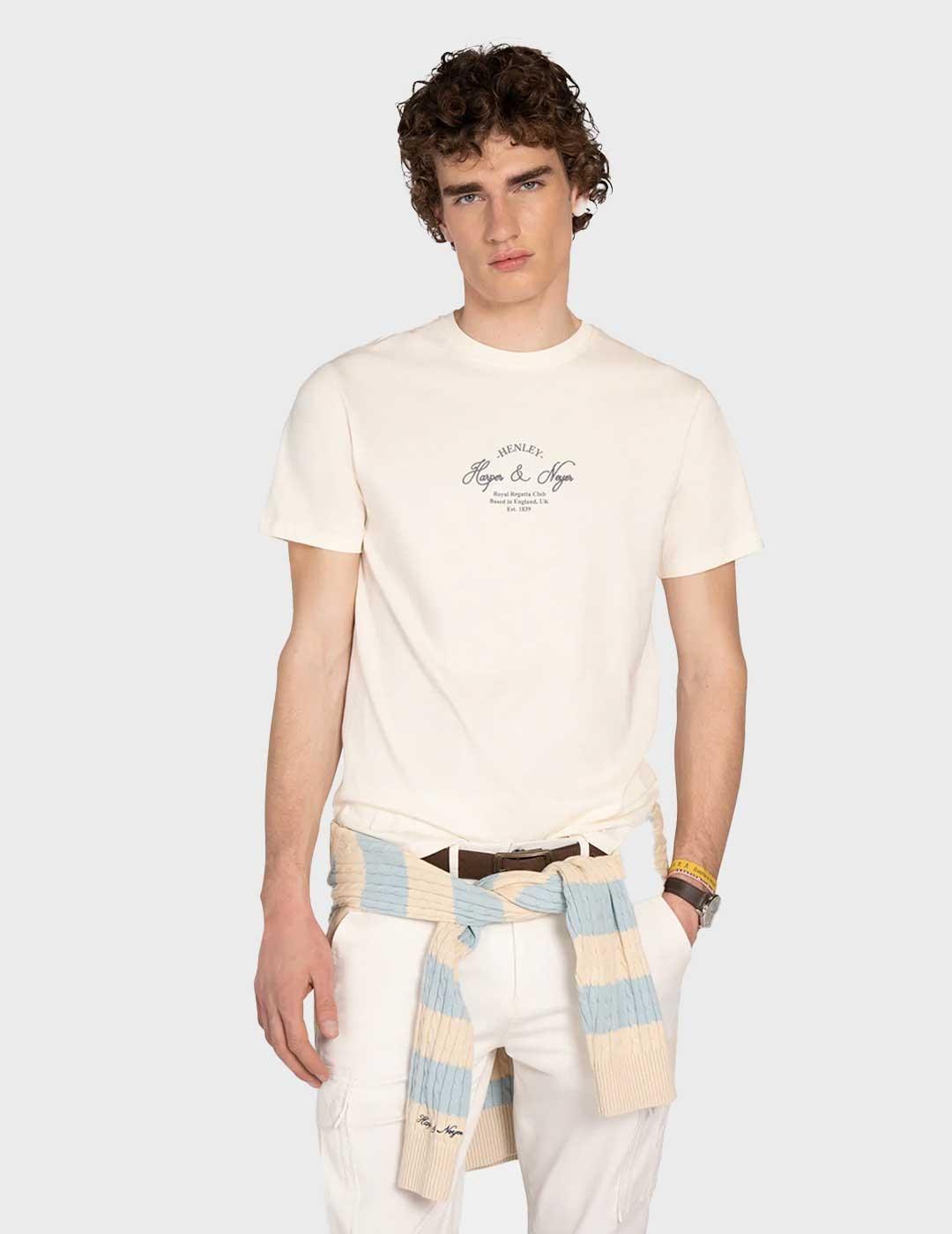 Harper & Neyer Royal camiseta blanca para hombre