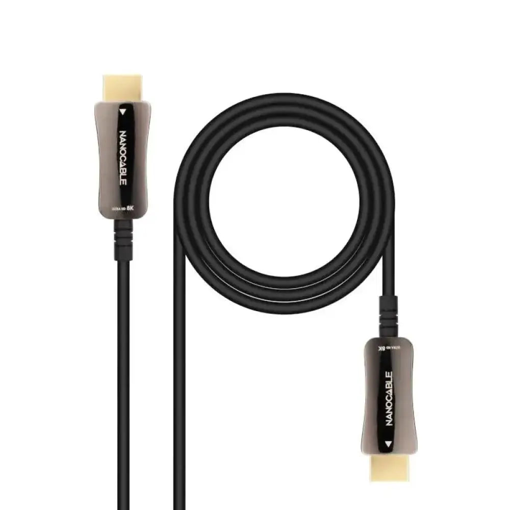 Nanocable Cable HDMI 2.1 AOC 8K Macho/Macho 10m Negro