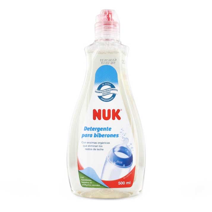 Limpiador de Biberones Nuk - Jabón Limpia Eficientemente - 500 Ml