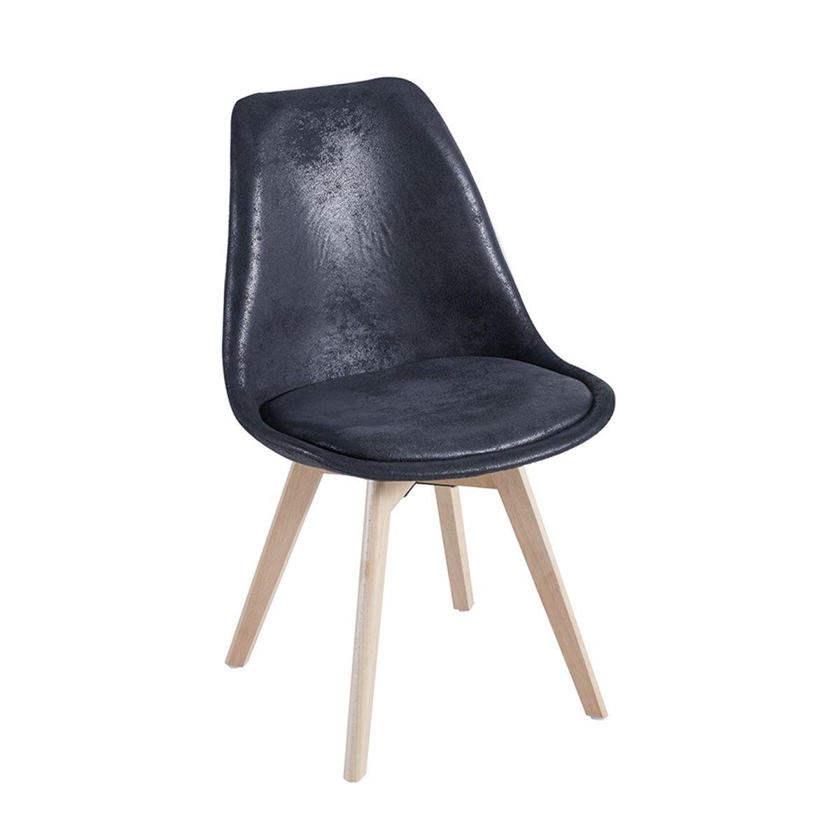 Regalos Miguel - Sillas Comedor - Silla Synk Vintage - Negro