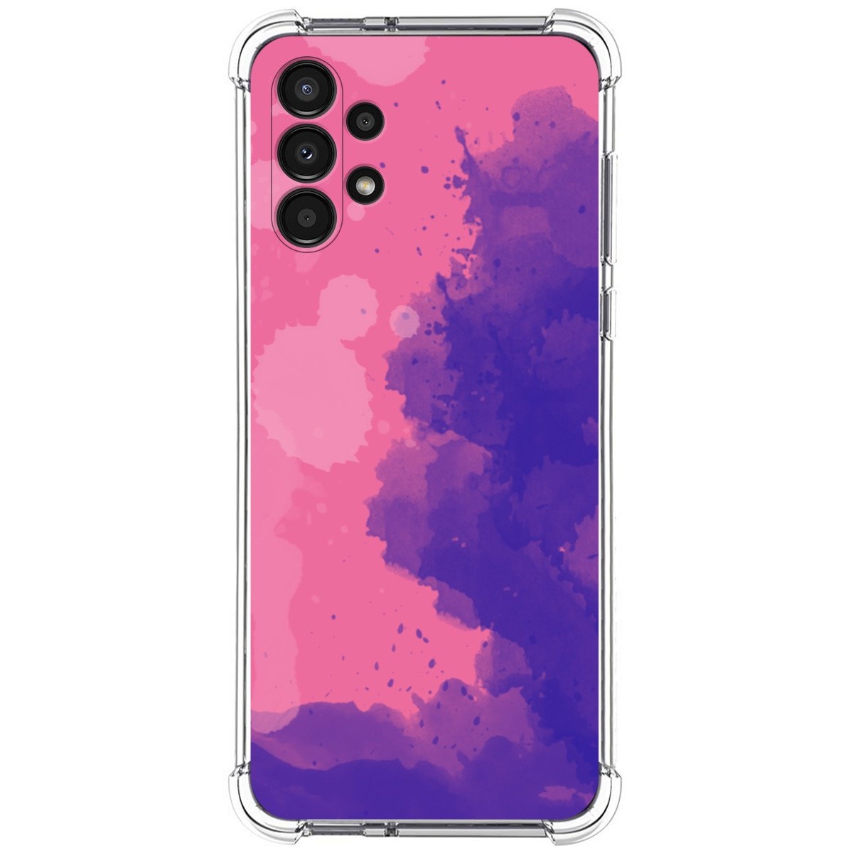 Funda Silicona Antigolpes para Samsung Galaxy A13 4G diseño Acuarela 07 Dibujos