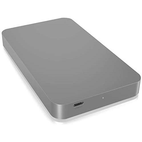 Raidsonic ICY BOX Caja Externa de 2,5 Pulgadas para Discos Duros y SSD, USB-C 3.1 Gen 2, Aluminio Resistente
