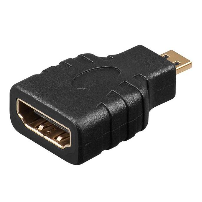 Microconnect Adaptador HDMI Hembra a Micro de Alta Calidad para Ordenador