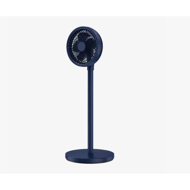 Ventilador de Pie Plegable 90W, Ventilador Circulador de Aire con 5 Aspas, 3 Velocidades, Oscilación Vertical 85° y Horizontal 72°, Ventilador Potente para Dormitorio, Salón y Oficina