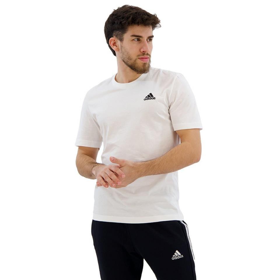 Camiseta Adidas Blanca Manga Corta Si Sj