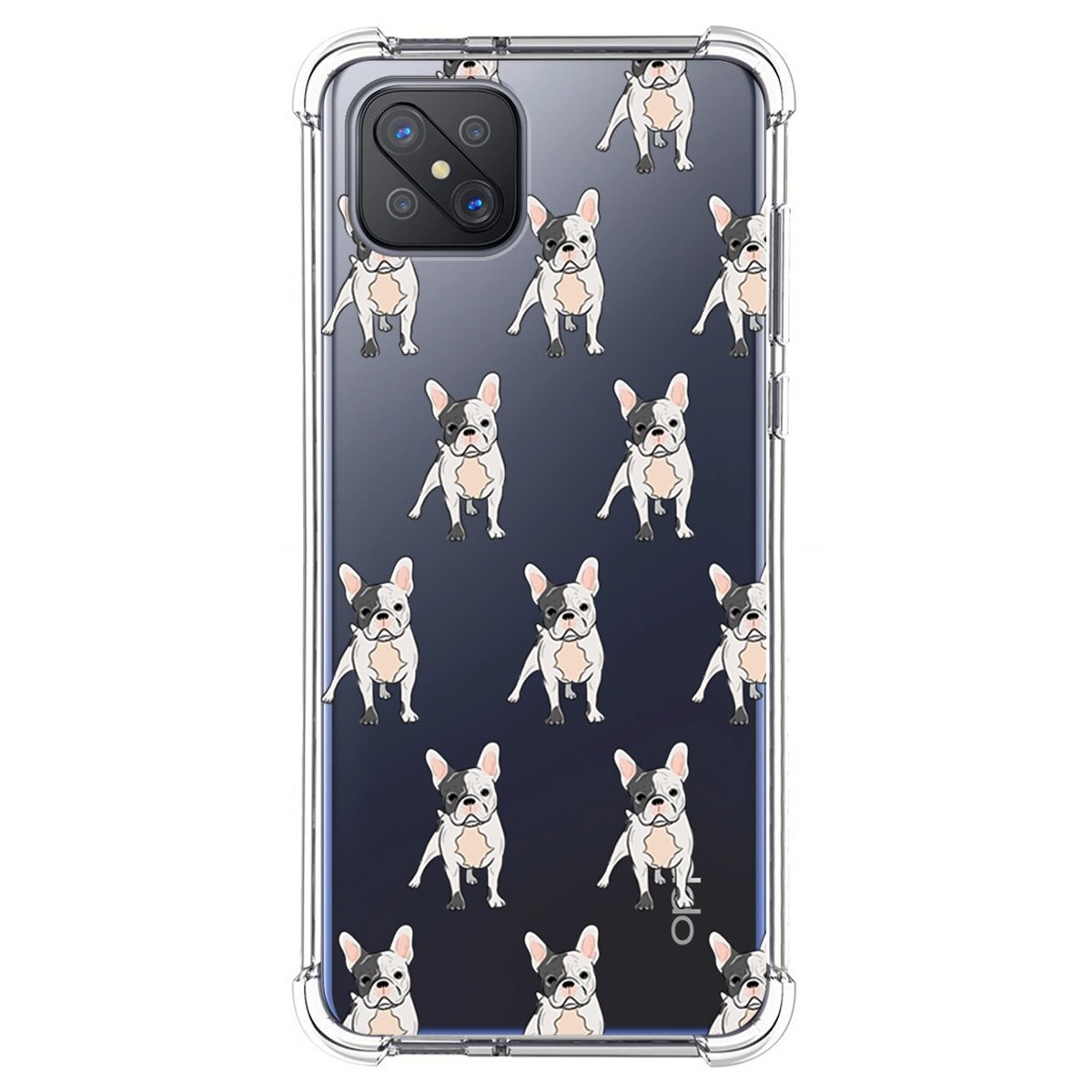 Funda Silicona Antigolpes para Oppo Reno 4Z 5G diseño Perros 12 Dibujos
