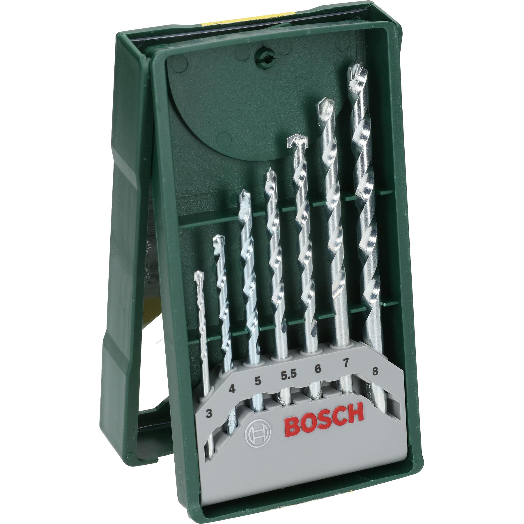 Set de 7 brocas para piedra_mini X-line